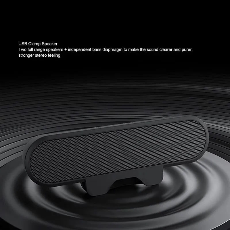 Μίνι Soundbar Κλιπ ηχείων Φορητό USB ενσύρματο υπολογιστή Τηλεόραση Υπολογιστής Υπολογιστής Υπολογιστής Υπολογιστής Υπολογιστής Υπολογιστής Υπογούφερ Sound Box Music Caixa De Som Bocina Coluna — image 4