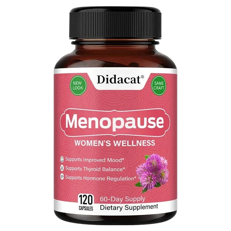 Kapsułki łagodzące menopauzę Wspomagają kontrolę wagi Poprawiają metabolizm Suplementy poprawiające nastrój Antystresowe zmęczenie i niepokój