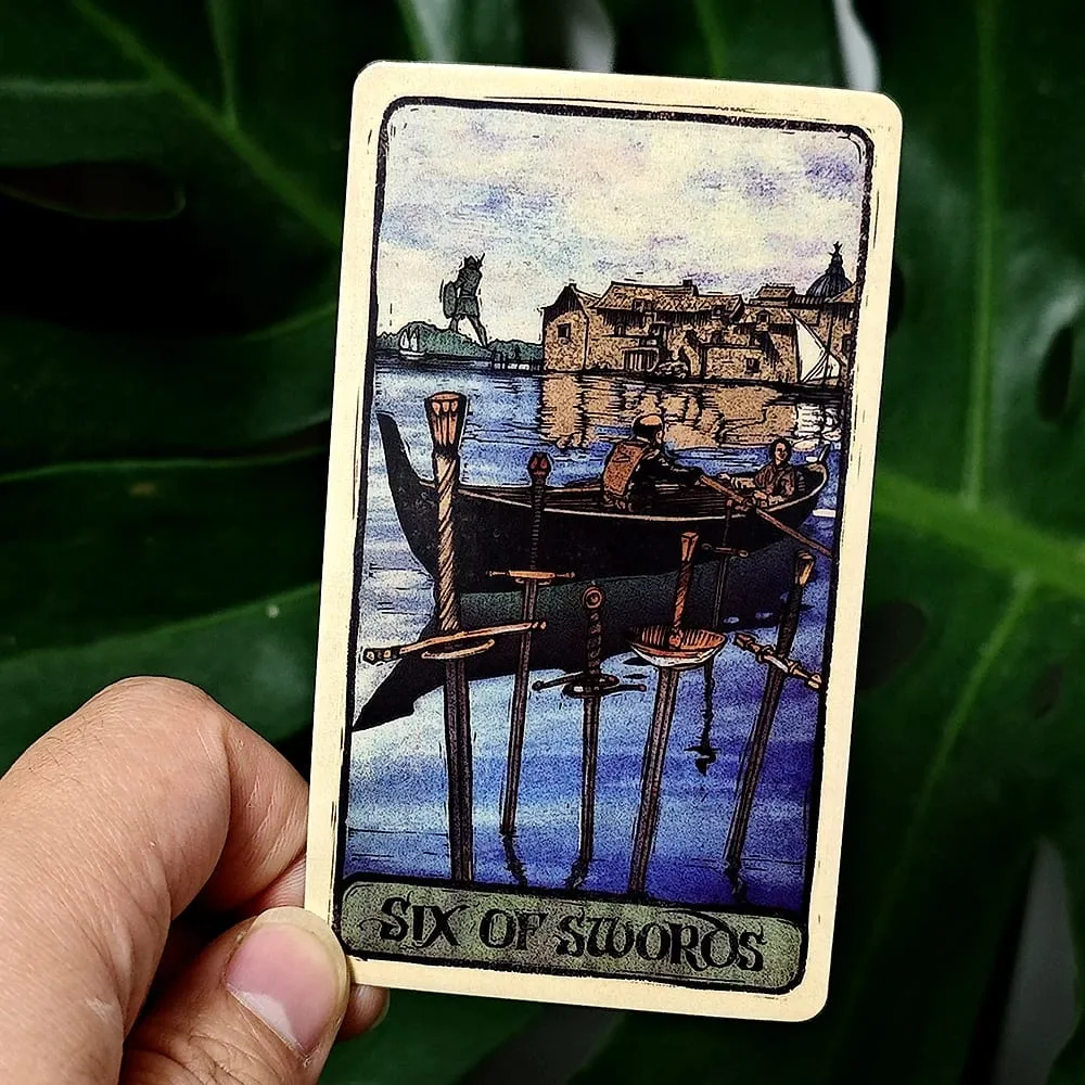 MENDAPAT Dek Tarot 10.3*6sm 78 Kad Bergambar Cantik — image 6