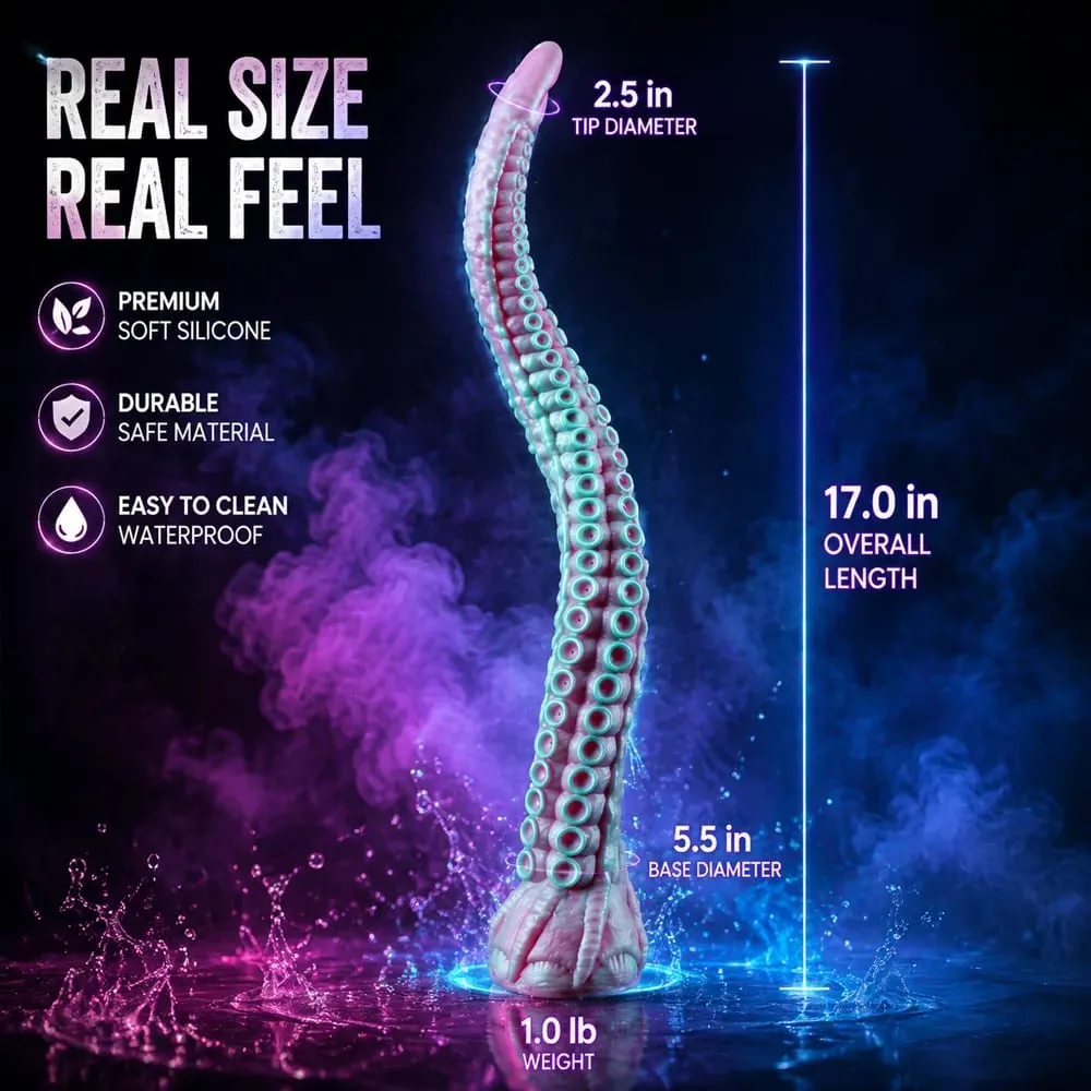 Fantasia tentáculo vibrador de silicone macio plugue anal massageador de próstata enorme pênis falso estimulação do ponto g masturbador brinquedos sexuais adultos — image 6