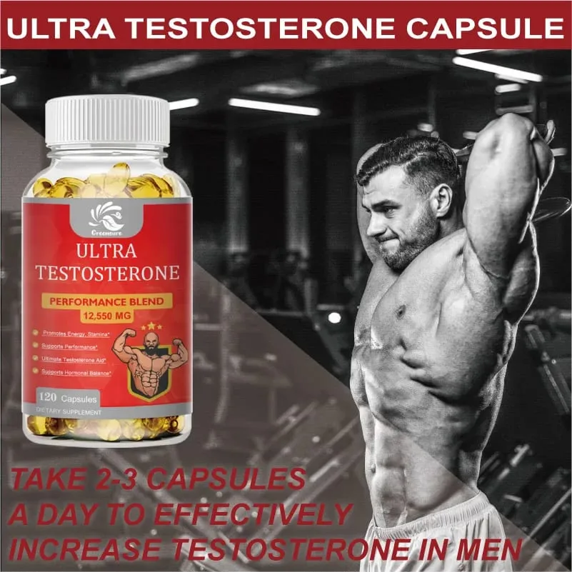 Greensure Male Energy Booster - Soutien sain pour aider à augmenter la force et à développer la masse musculaire maigre — image 4