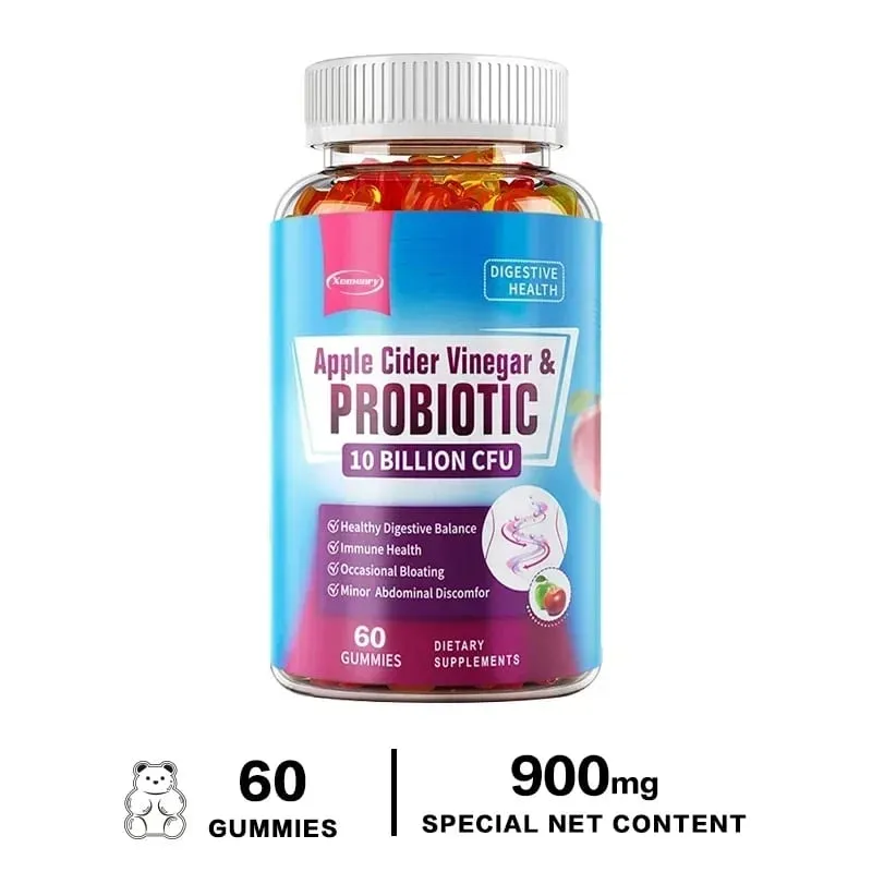 Probiotikus gumicukor - Almaecetet tartalmaz, amely segíti az emésztést, erősíti az immunitást és enyhíti a székrekedést és a puffadást — image 9