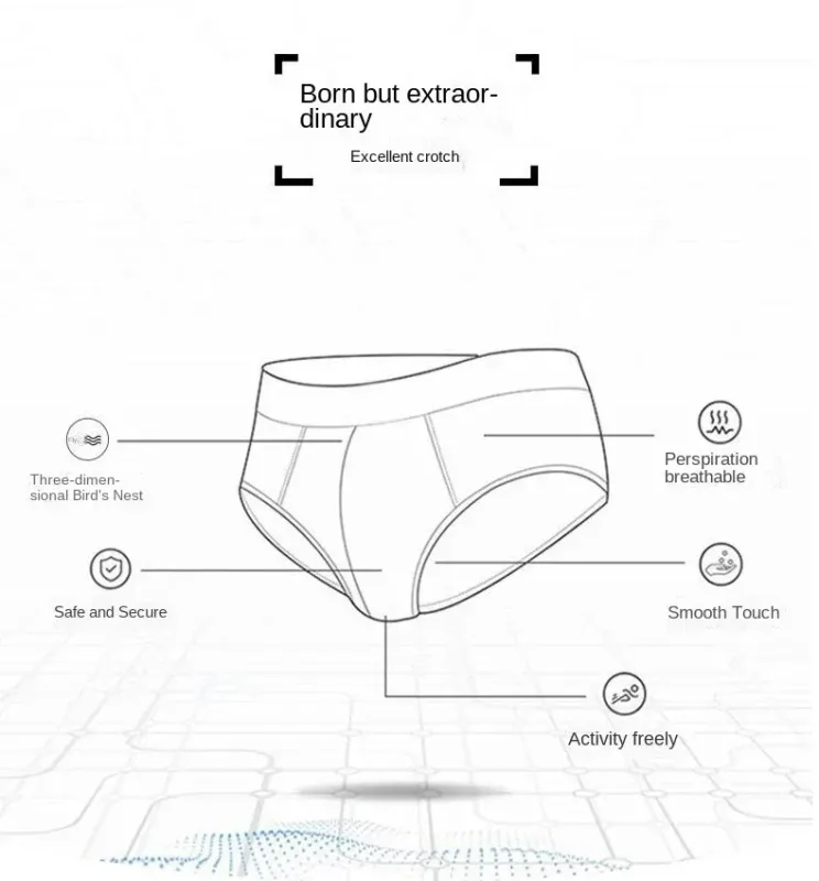 Sous-vêtements pour hommes, culotte triangulaire fine et respirante, slip en soie glacée, en maille, pantalon d'angle carré Sexy pour Shorts, 1/4 pièces — image 12