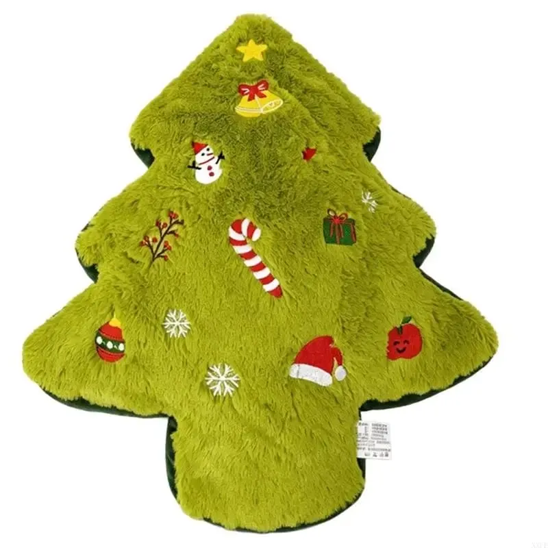 Bantal Mewah Dekoratif Natal Bantal Liburan Boneka Lembut untuk Tampilan Sofa Kamar Tidur Anak-anak dan Dukungan Pelukan — image 7