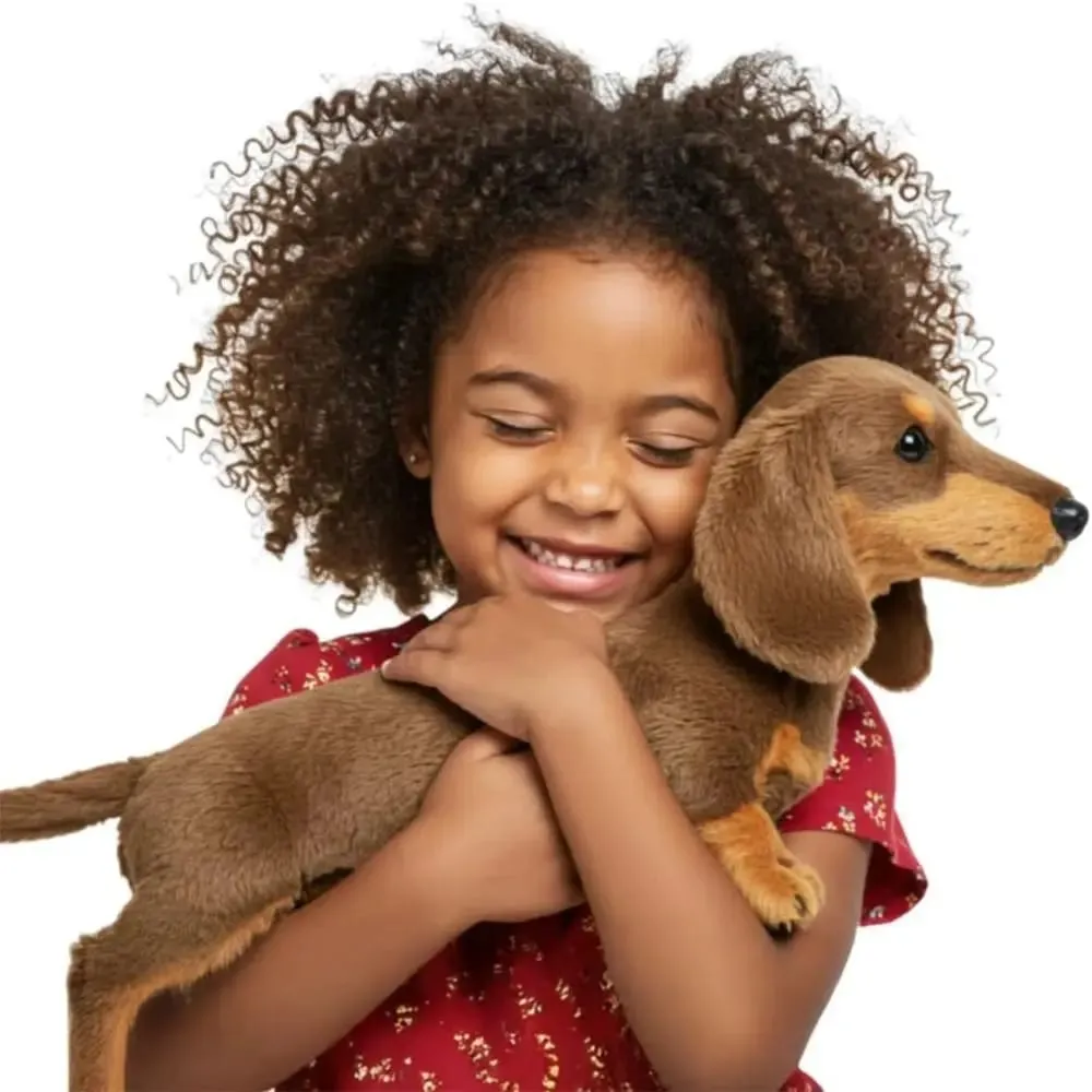 新しいデザインの柔らかい犬のかわいい自然な動きのシミュレーションを模倣する感情的なサポートのための現実的な枕 — image 2