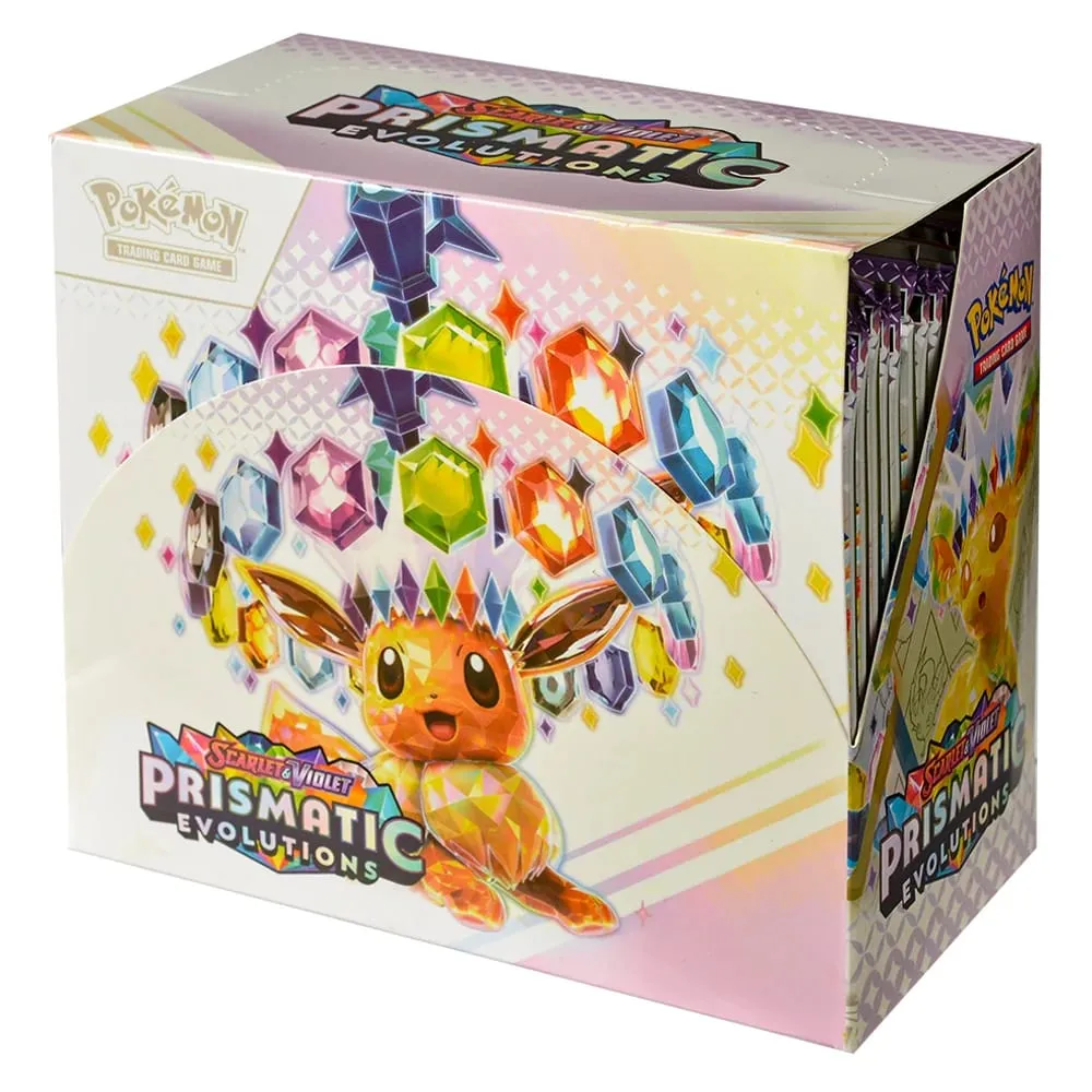 360 pièces anglais Pokémon TCG: prismatique évolutions écarlate Violet boîte Pokémon carte commerciale 36 Pack boîte cadeau — image 1