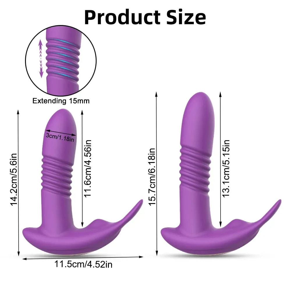 Kadınlar için APP Sokma Vibratör Dönen Teleskopik Yapay Penis Bluetooth G Noktası Klitoris Stimülatörü Seks Oyuncak Kadın Mastürbasyon — image 4