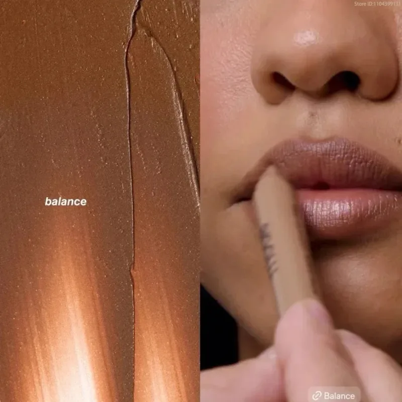 Pen Bentuk Bibir Peptida Pelapik Bibir Pelembap Bibir Blam Tahan Lama Pensil Pensil Gincu Rouge Beg Penyimpanan Makeup — image 12