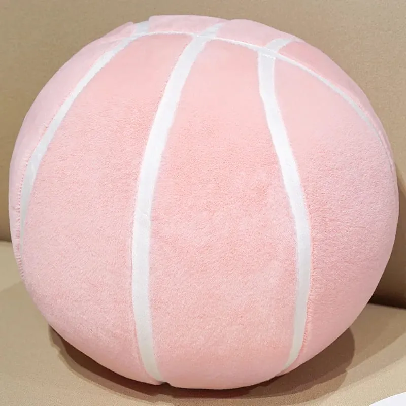 Simulasi Plushie Bola Keranjang Bantal Baling Bola Keranjang Isi Hiasan Bilik Tidur Montok Mesra Kulit Hadiah Percutian Untuk Lelaki Dan Perempuan — image 12
