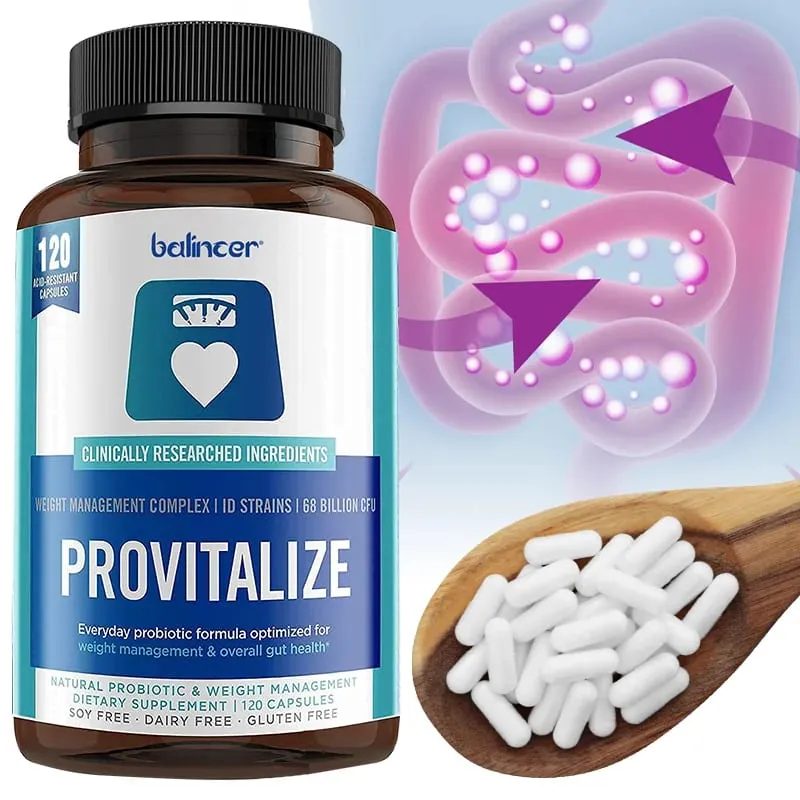 Probiotic Supplement - Gut Health Supports Weight Management Immune Health Improves Digestion Improves Mood Relaxation — image 1