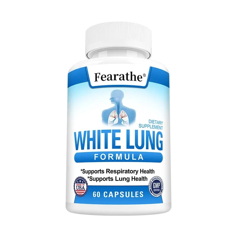White Lung Capsules - Lung Cleanse & Detox Support Lung Health. Supports Respiratory Health — image 8
