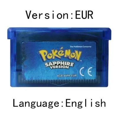 GBA 비디오 게임 카트리지 콘솔 카드 포켓몬 에메랄드 루비 FireRed LeafGreen 사파이어 GBA/NDS용 다국어 — image 18