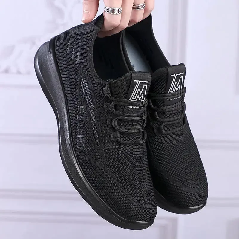 ​Men's Casual Sneakers Summer Breathable Flat Shoes Lightweight Affordable Free Shipping Shoes​