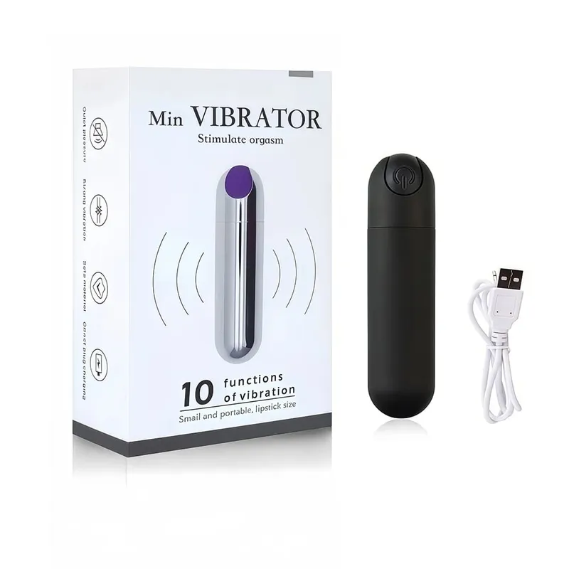 G Spot Vibrator yang berkuasa untuk Wanita Peluru Mini Perangsang Kelentit Palam Dubur Pengurut Faraj Bergetar Telur Melancap Mainan Seks — image 5