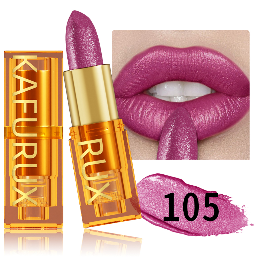 16Colors Bold & Intense Glitter Shiny Metallic Lipstick Lip Tint Long Lasting Lip Senior Matte Lip Makeup Gifts for Women Cosme — image 11