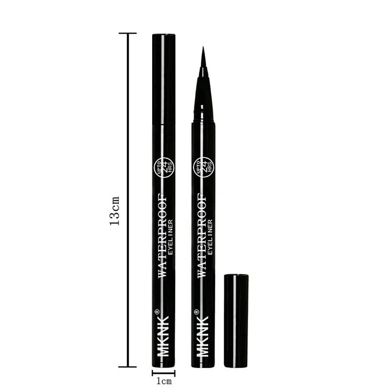 Flüssiger Eyeliner-Stift, langlebig, schnell trocknend, wasserfest, lichtecht, fleckenfrei, schwarze Eyeliner-Augenkosmetik für Frauen — image 2