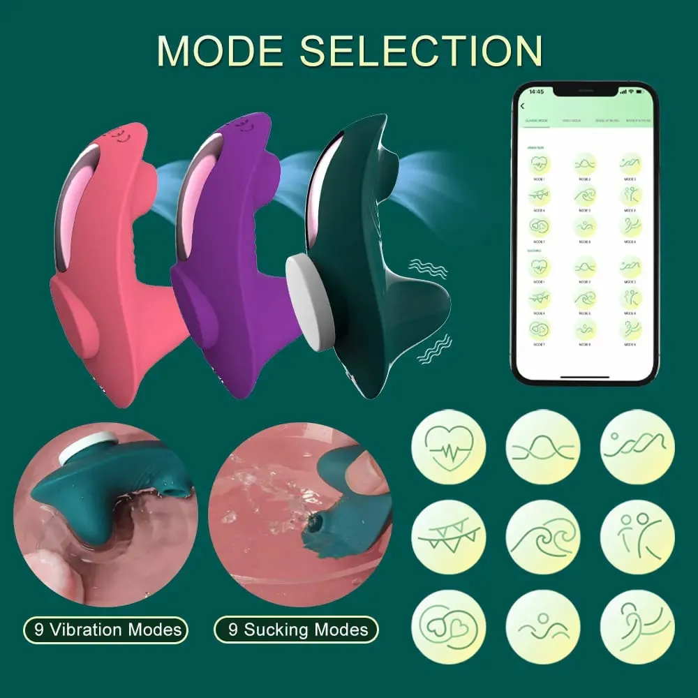 Mini Vibrator Boleh Dipakai Untuk Wanita Apl Penghisap Kelentit Bluetooth Alat Kawalan Jauh Vibro Pada Seluar Dalam Seksi Perangsang Mainan Seks Dewasa — image 2