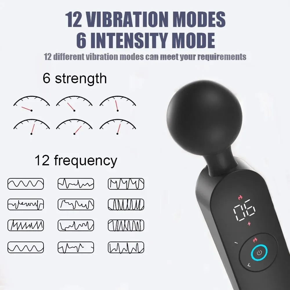Drahtloser Dildo AV Vibratoren Zauberstab für Frauen Klitoris Stimulator 72 Frequenz Starker Motor Massagegerät Waren Sexspielzeug für Erwachsene — image 2