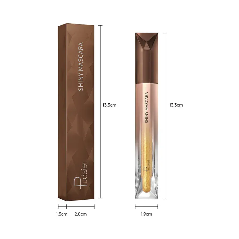 Ciglia Sopracciglio Glitter Mascara Pennello Allungamento Ciglia Colorate Blu Rosa Oro Mascara Ciglia Curling Estensione Trucco — image 6