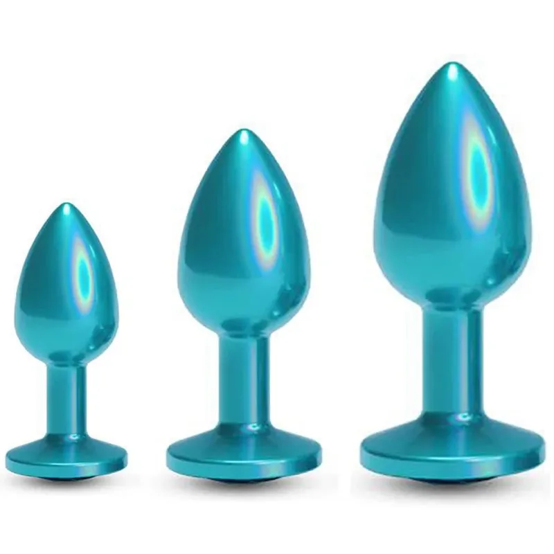 Ensemble de bouchons anaux colorés, petits, moyens et grands, perles anales en métal, Plug Anal, bijoux, jouet sexuel pour femmes et hommes — image 5