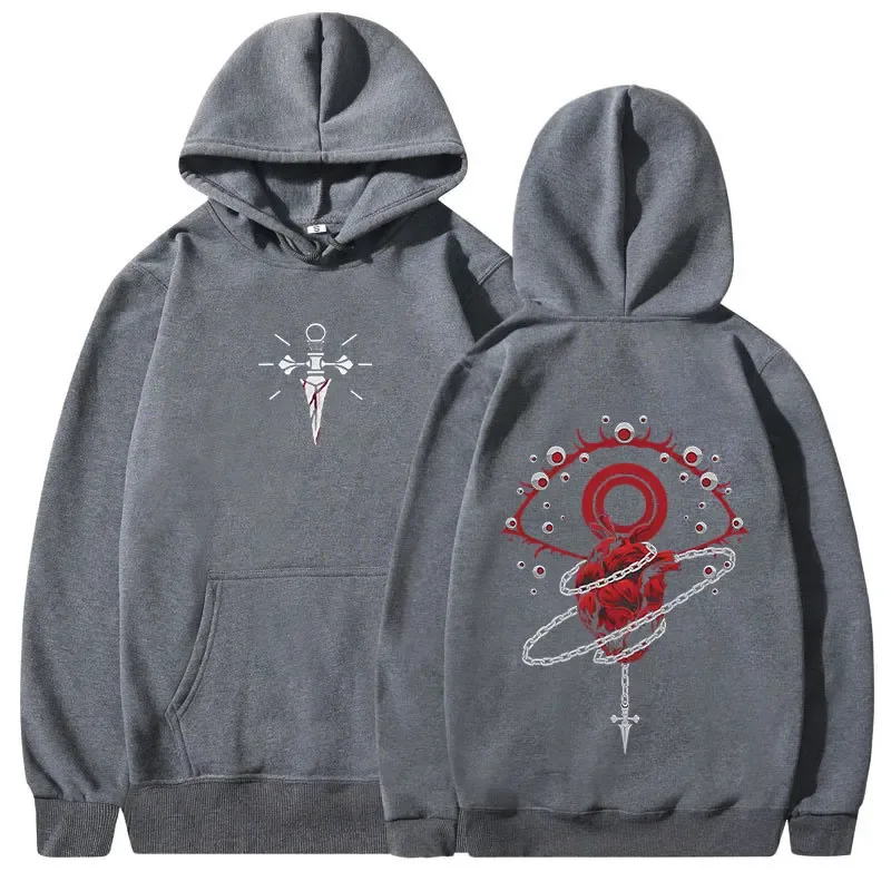 Anime Hunter X Hunter Hoodies Kurapika Phantom Troupe Kapuzenpullover Herren Damen Kleidung Übergroße Pullover Streetwear — image 6
