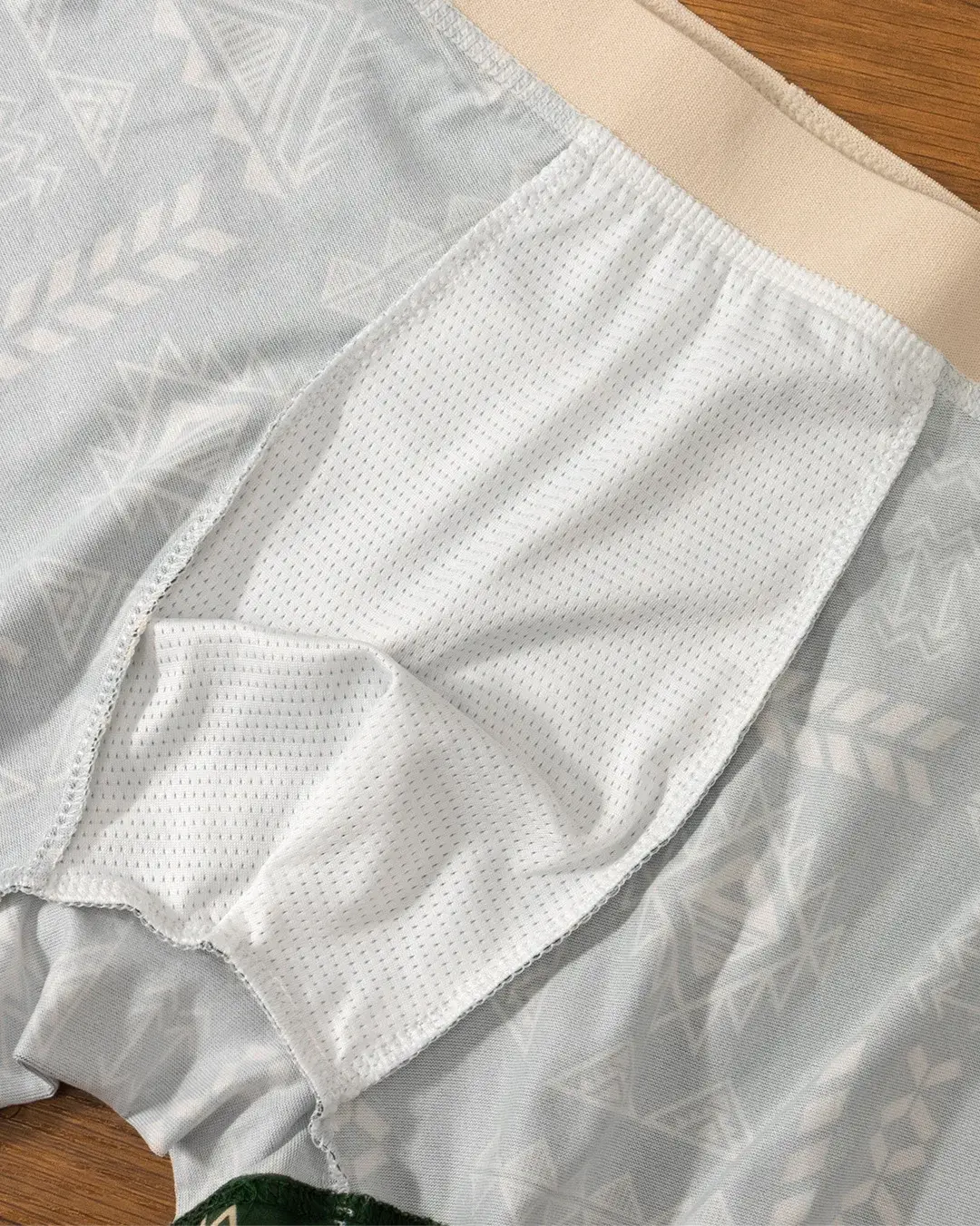 Herenboxer Retro etnische stijl Comfortabele slip van gladde stof Vintage print Elastisch ondergoed voor heren Lingerie Platte onderbroek — image 7