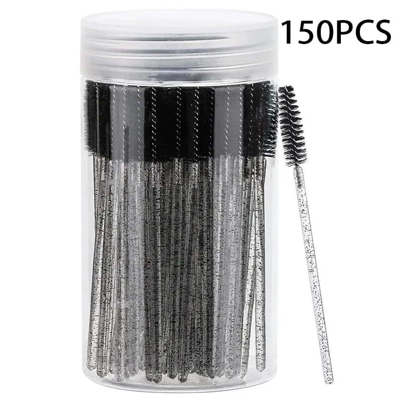 50/150PCS Usa E Getta Pennello Per Ciglia Mascara Bacchette Pennello Per Sopracciglia Applicatore di Trucco per Estensione Delle Ciglia Strumenti di Bellezza — image 11