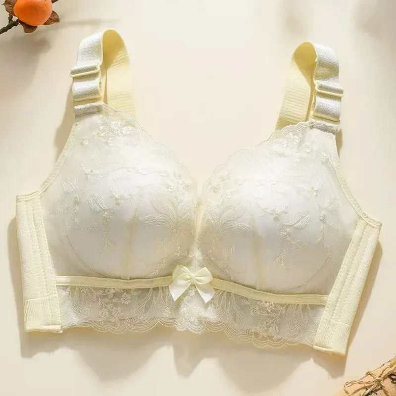 Sexy Spitzen-BH Push-Up Soft-BH Kleine Brust Sammeln Anti-Sagging Spitze Frauen Unterwäsche Verstellbare Dessous — image 8