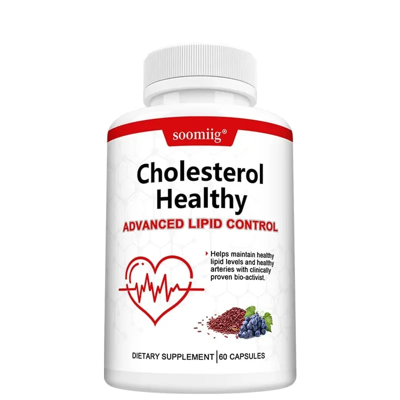 Cholesterol Health Supplement - Lowers LDL and Triglycerides Supports Healthy Cholesterol Levels Natural Heart Health Capsules — image 8