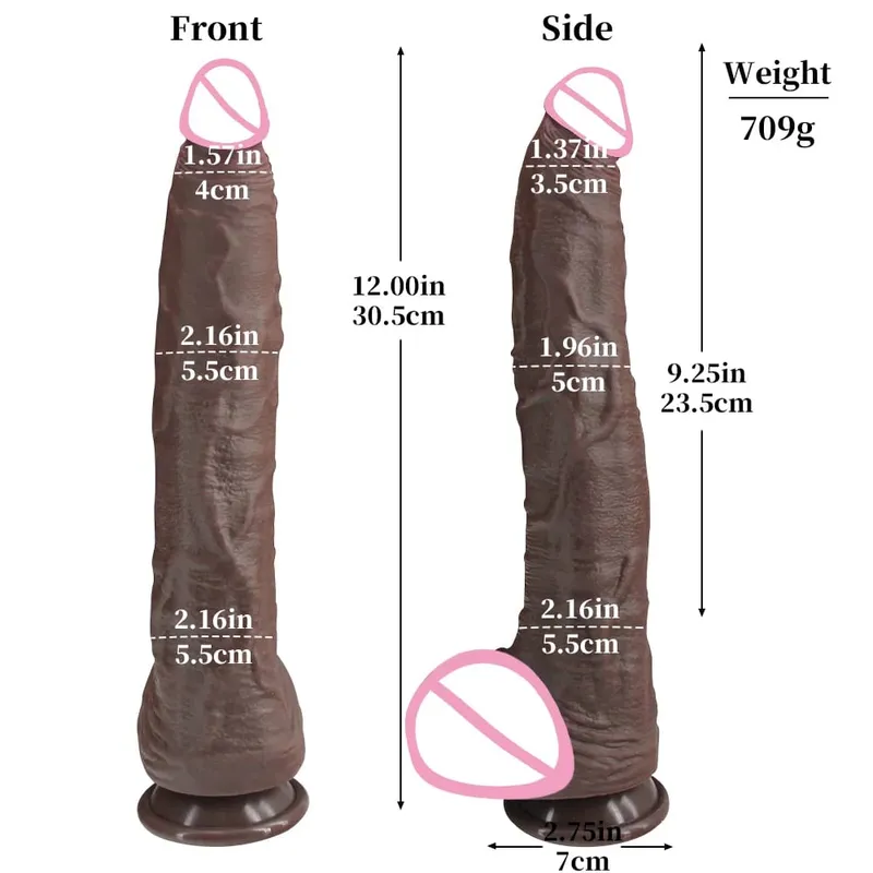 สมจริงยาวDildoเนื้อผิวนุ่มBig Dickซิลิโคนคู่ขนาดเล็กPenisสำหรับชายหญิงAnal Sexของเล่นดูดถ้วยmasturbator — image 8