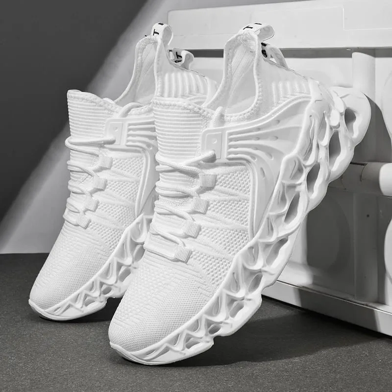 Sneakers Olahraga Mesh Lelaki Kasut Lari Ringan Selesa untuk Lelaki Tapak Lembut Tidak Licin Kasut Kasual Berjalan Luar — image 1