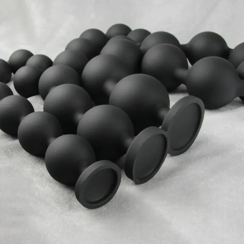 Perles anales en Silicone dilatateur énormes boules d'annales cul Anus mais Plug Anal Plug Anal Buttplug Analsex Long jouets sexuels anaux pour hommes femmes — image 5