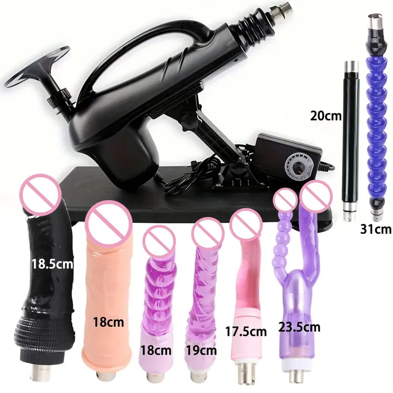 Macchina sessuale automatica 3XLR Accessori per vibratori Masturbazione femminile Pistola per massaggio Giocattoli del sesso per uomini Coppie Prodotti per adulti