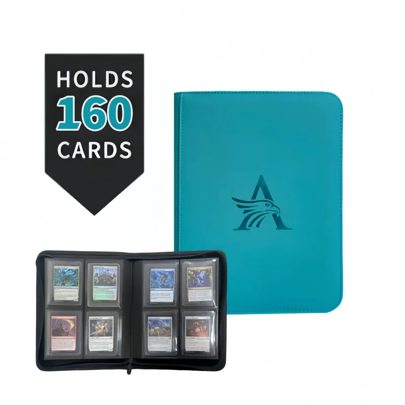 Classeur de cartes TopLoader à 4 pochettes (160 cartes) – Noir/stockage de qualité industrielle pour les cartes TCG et de sport. Le rêve du collectionneur — image 13
