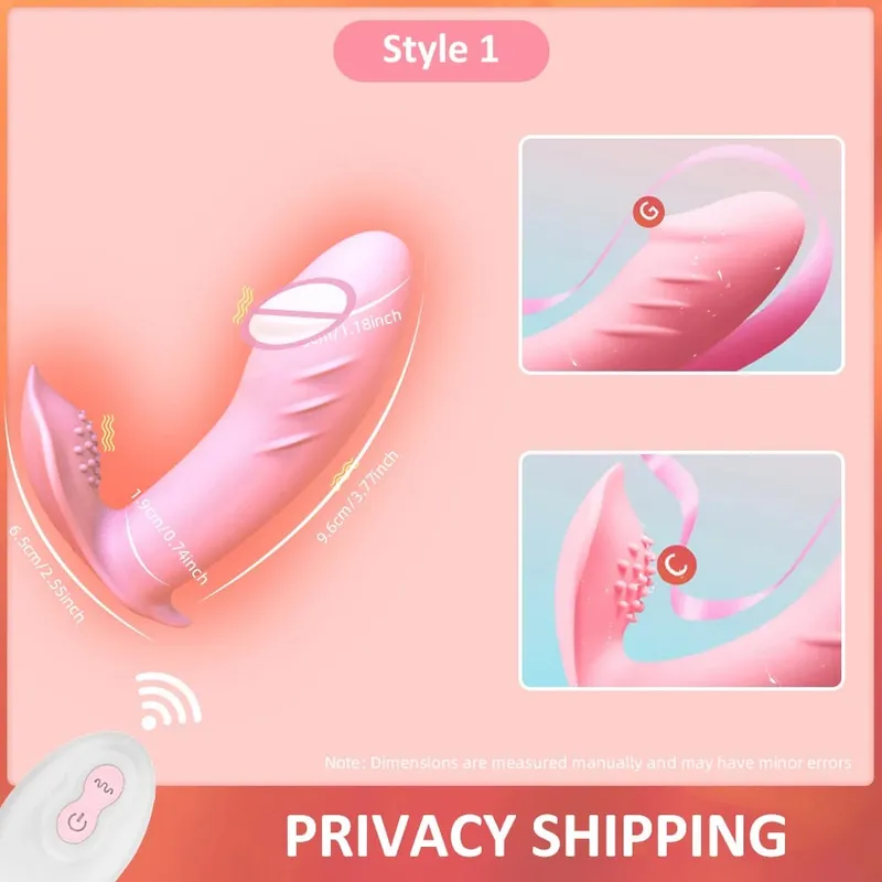 Alat Alat Kawalan Jauh Vibrator Telur untuk Wanita Perangsang Klitoris Dildo Wanita Melancap Seluar Dalam Boleh Dipakai Bergetar Dewasa Mainan Seks — image 11