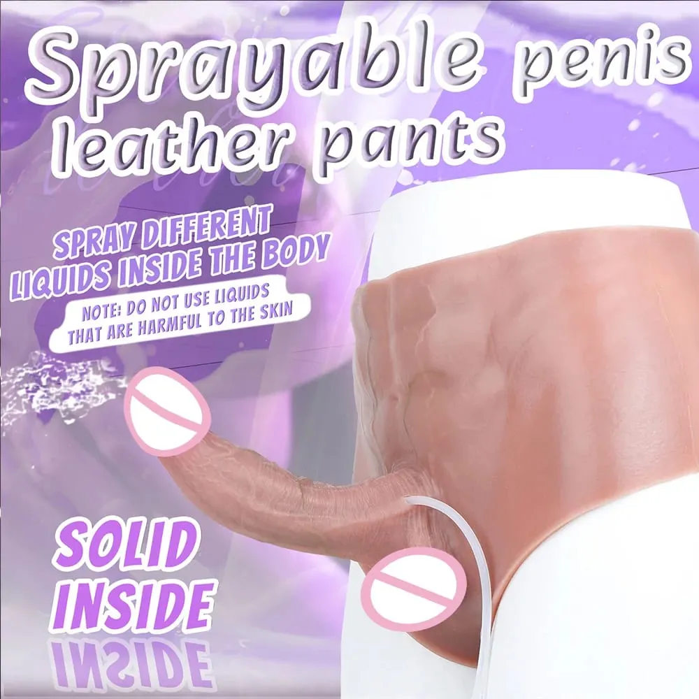 ซิลิโคน Anal Plug Squirting Dildo กางเกงกล้ามเนื้อหน้าท้อง Solid อวัยวะเพศชายช่องคลอด Anal Masturbator เพศของเล่นสำหรับหญิง — image 5