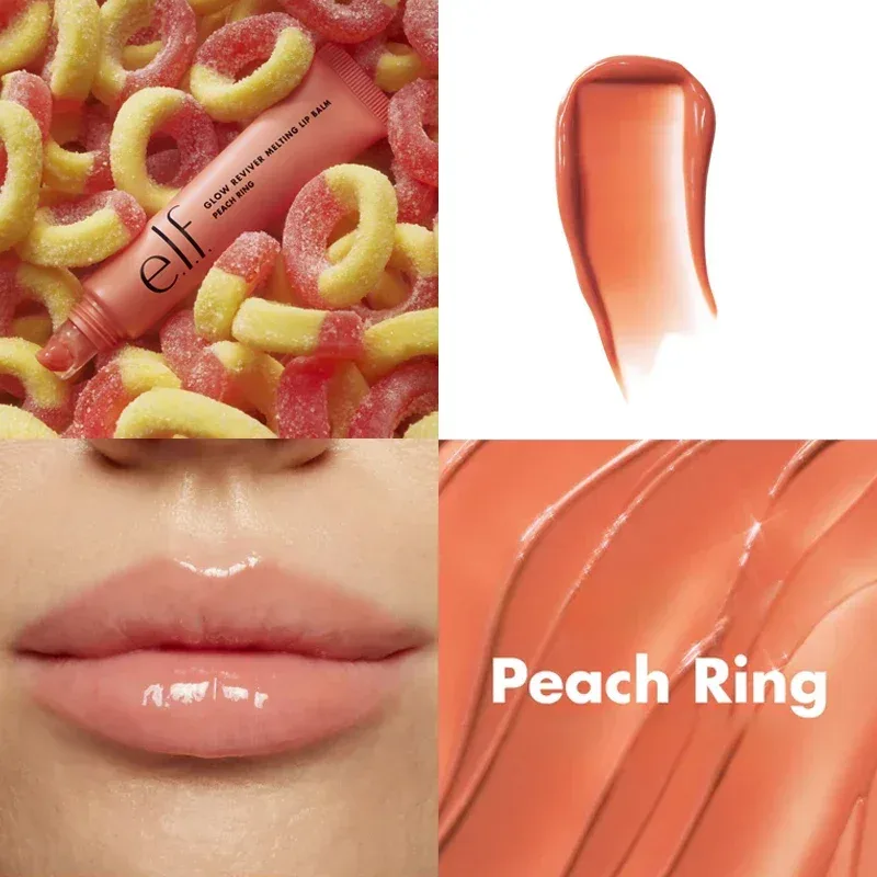 Pengilat Bibir 8-warna Elf & Serbuk Beraneka Warna Pemerah Pipi Tekstur Halus Pelembap Ringan Kosmetik Penjagaan Balsem Bibir Berkhasiat — image 19