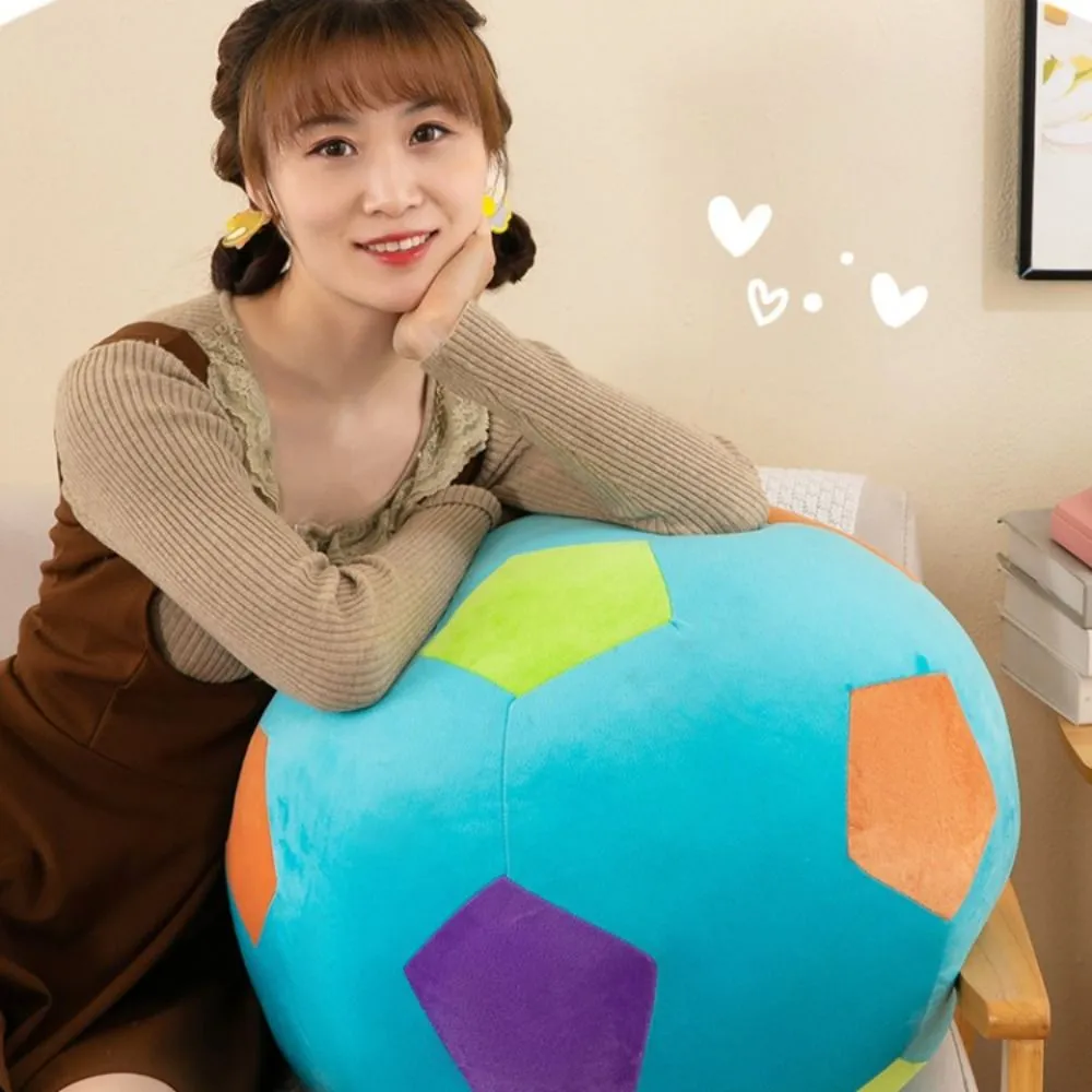 Creative จำลองบาสเกตบอลคุณภาพสูงตุ๊กตากีฬา Ball ตุ๊กตา 22 ซม.ฟุตบอลหมอนสาว Boy — image 3