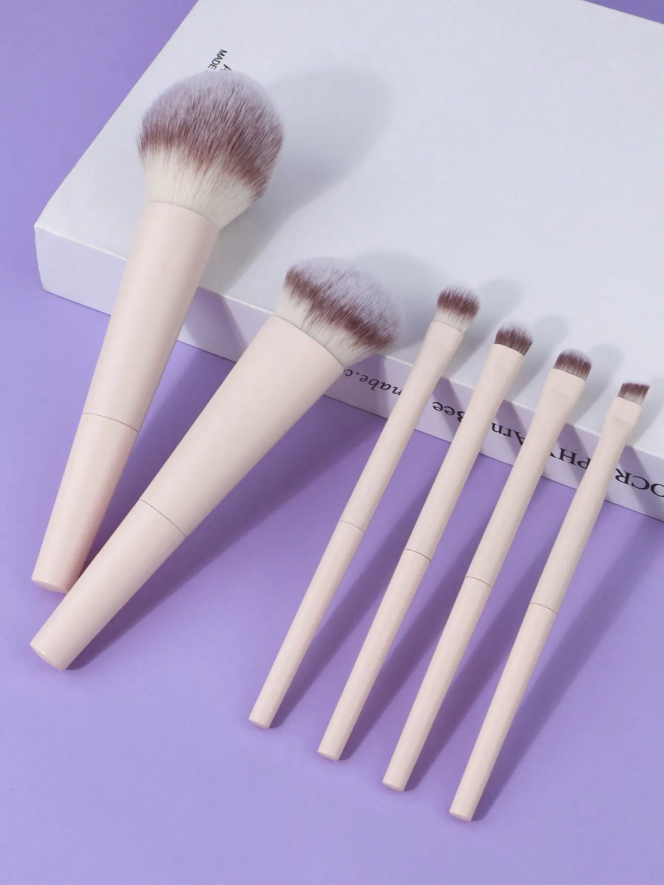 12 stk bløde makeup børster Sæt Pink Løs Powder Blush Eyeshadow Foundation Kosmetisk Brush Beauty Tool — image 5