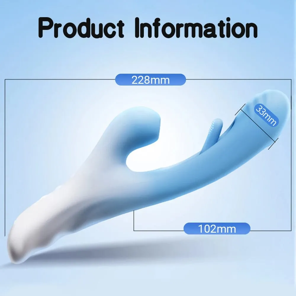 Tapping Flapping Vagina Vibrator for Women Clit Sucker Rabbit Sucking G Spot Vibrator Female Masturbator Sex Toys for Woman 18+