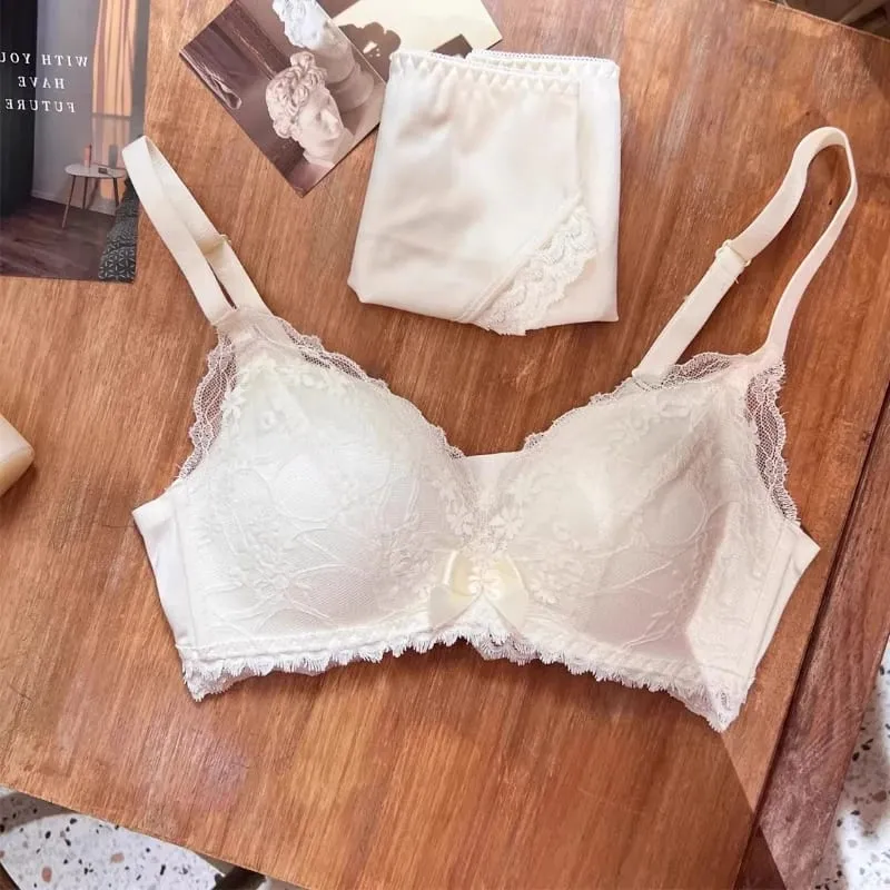 สไตล์ฝรั่งเศสไร้สาย Shaping ชุดชั้นในชุด Push Up Lift Anti Sagging Lace Bra Luxury Comfort สนับสนุนสุภาพสตรีชุดชั้นในทุกวัน — image 5