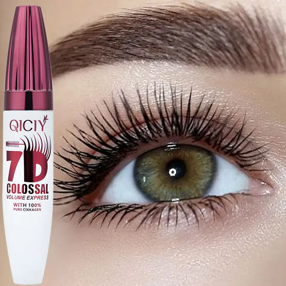 7D Volumizing & Curling มาสคาร่าสีดำ Smudge-Proof Natural Lash Lift & Curl Flake-ฟรี Non-Clumping กันน้ำแต่งหน้ามาสคาร่า — image 3