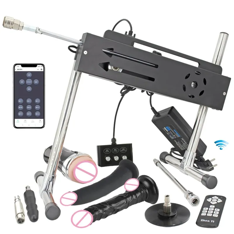 200W Leistungsstarke Sexmaschine F21S APP/Kabellose/Kabelgebundene Steuerung mit Dildoaufsätzen für Frauen Männer Automatische Masturbation Sexspielzeuge — image 8