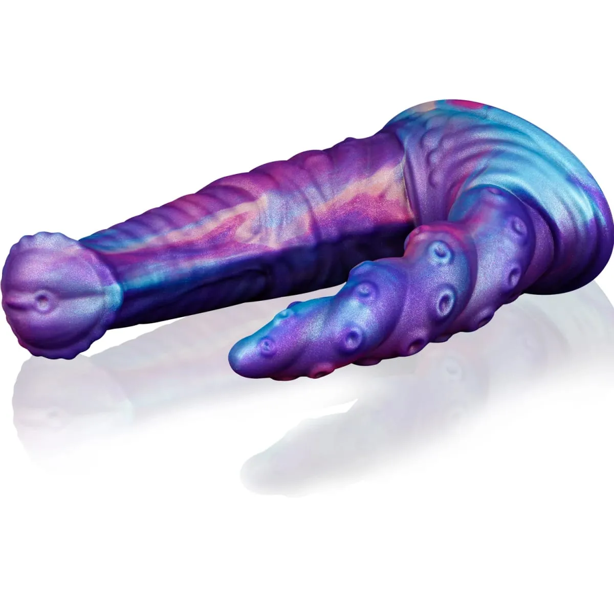 Double Ended Anal Plug สมจริง Monster Dildo Strong ถ้วย Anal ButtPlug ต่อมลูกหมากนวด G-spot กระตุ้นเลสเบี้ยนเกย์ Sex Toy — image 2