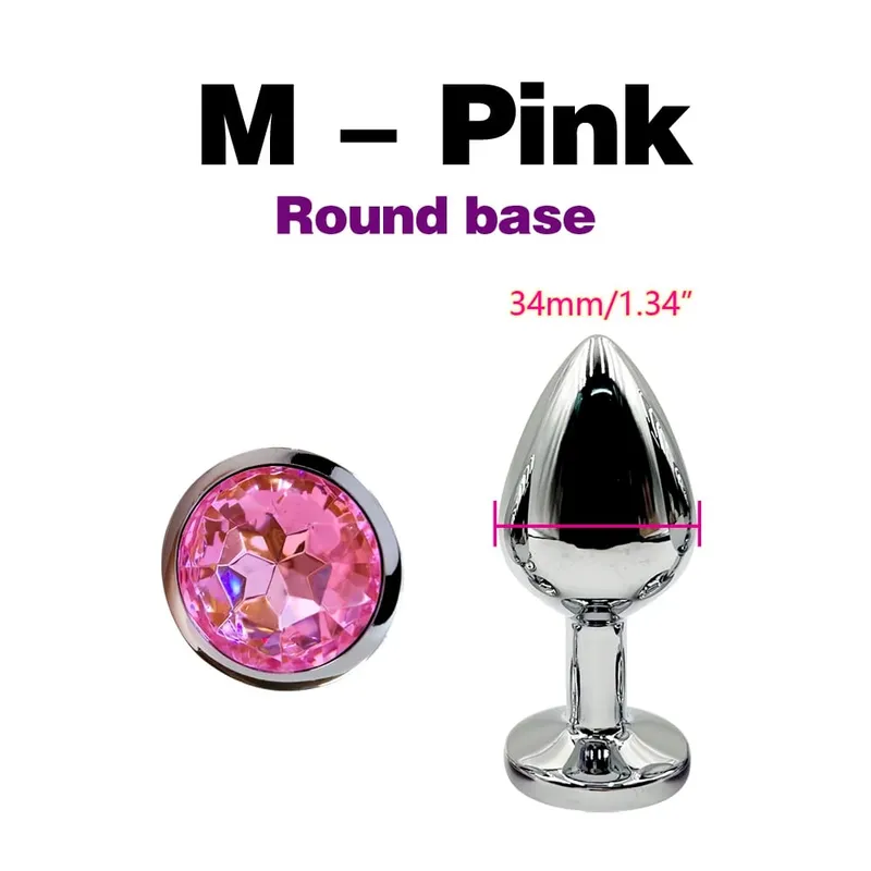 Tapón Anal de Metal con Base de gemas para principiantes a expertos, consoladores de masaje de punto G con tapón Anal de 5 tamaños, juguetes sexuales para parejas femeninas/masculinas para adultos — image 12