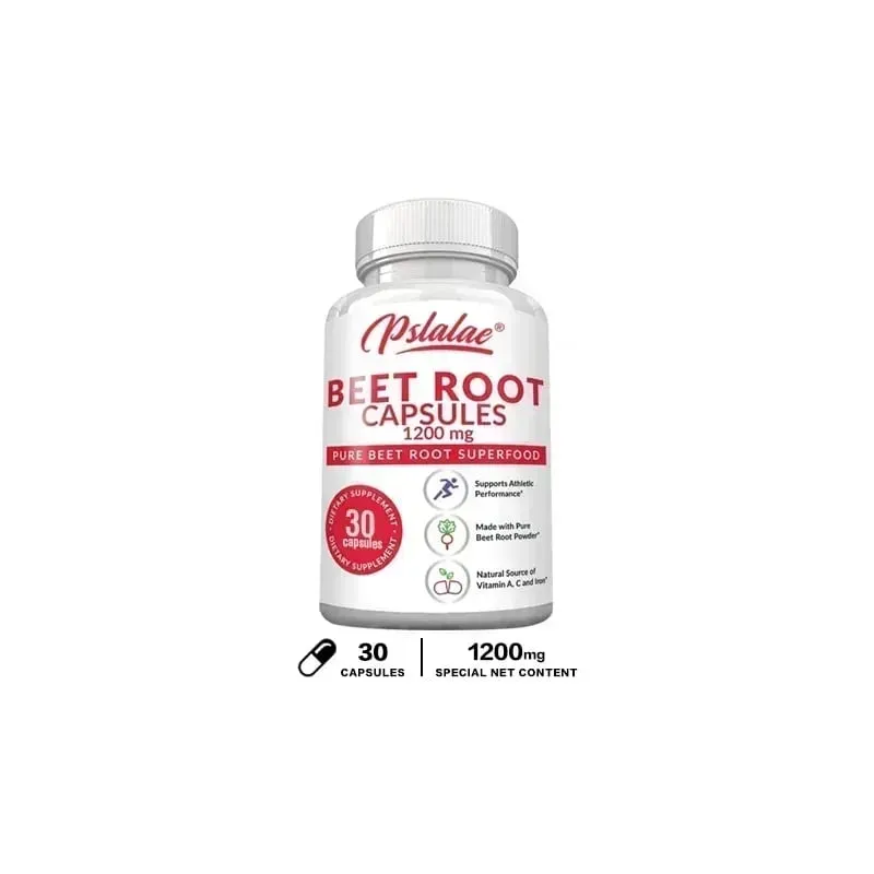 Kapsul Beetroot - Membantu Melegakan Keletihan Menggalakkan Kesihatan Jantung dan Kardiovaskular Meningkatkan Imuniti Manusia Bukan GMO — image 8
