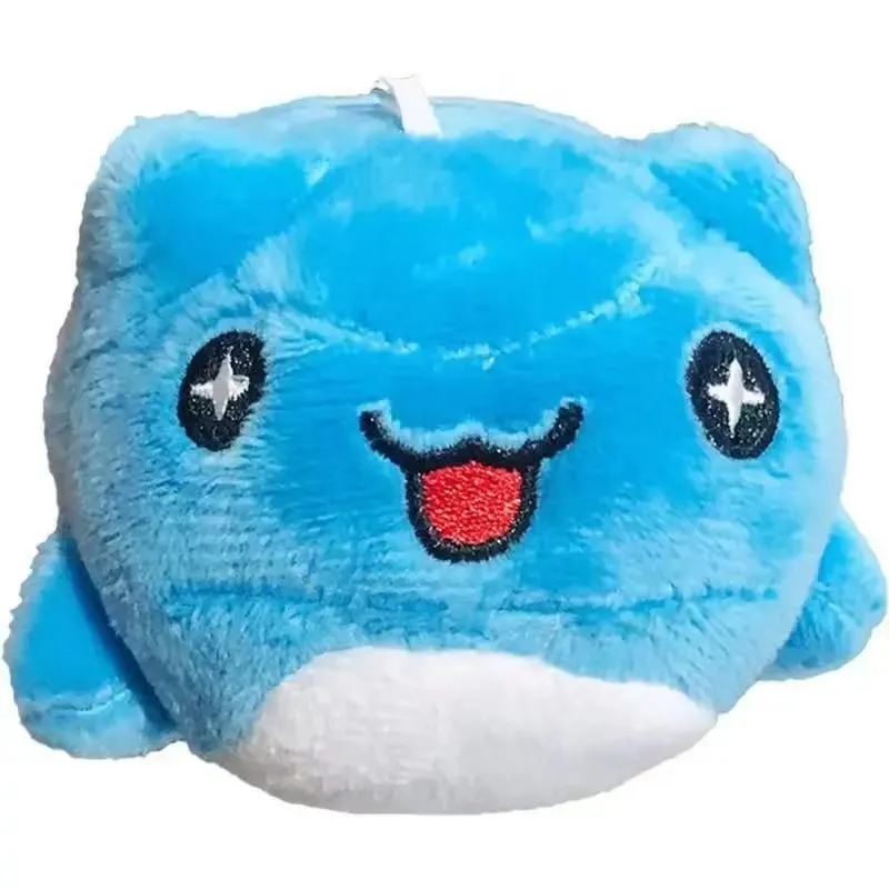 10cm Bugcat Capoo Plyšové přívěsky Anime Blue Cat Worm Cosplay Batoh dekorativní klíčenka dětský dárek k narozeninám — image 3