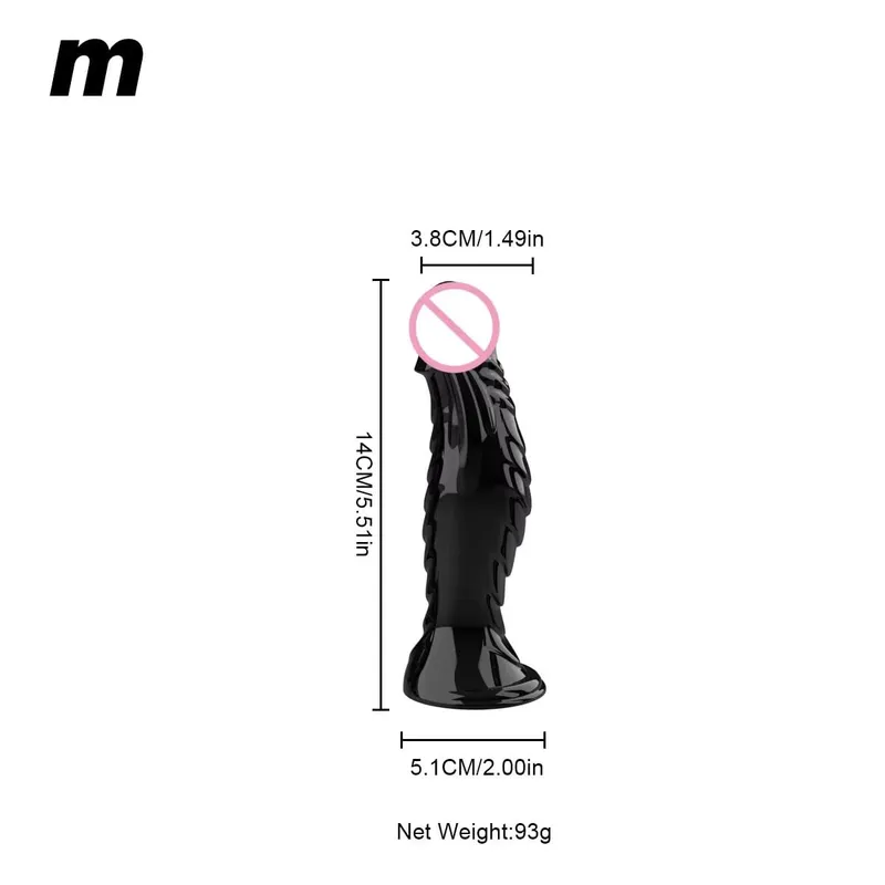 Dildo Kaca Spiral Bening Kristal dengan Dasar Cangkir Hisap Kuat Mainan Seks Vagina Anal Realistis Transparan untuk Pasangan Wanita Pria — image 6