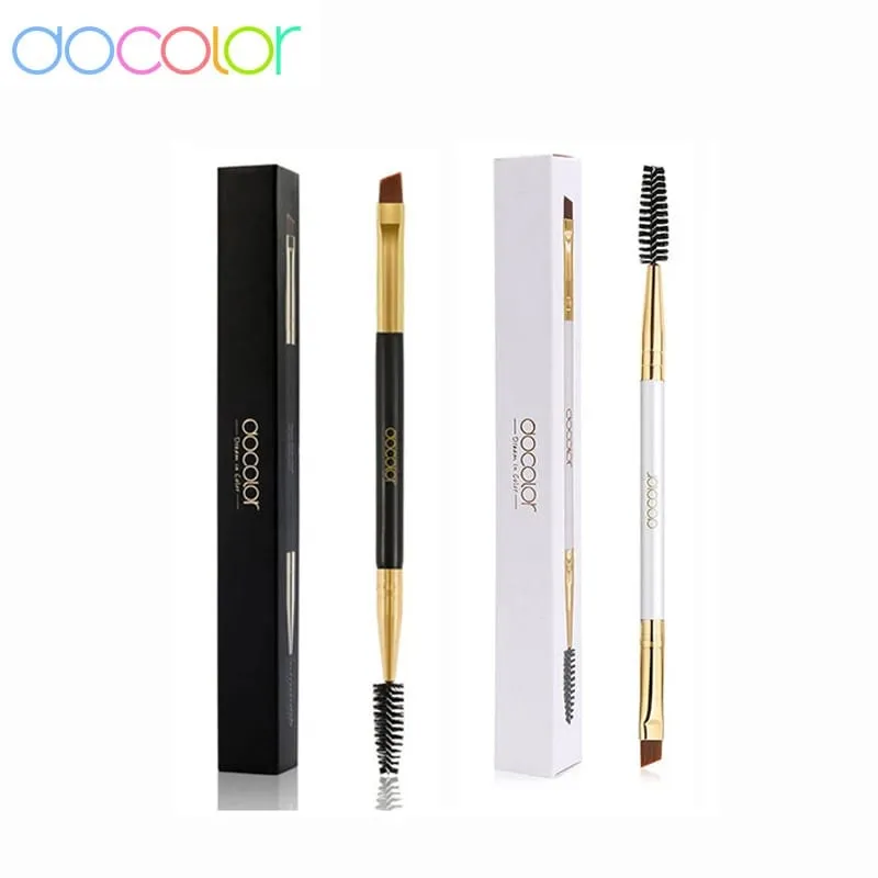 Docolor Eyebrow Brush+Eyebrow Comb Beauty Brush Brush Profesionální štětce na make-up pro Eye Brow Brush Eye Blending Brush — image 1