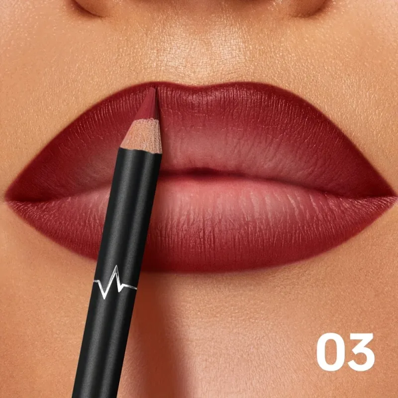 Pudaier 6-farbiger, wasserfester, mattierter Lipliner – langanhaltende Formel ohne Abfärben, mattes Finish, 6 vielseitige Farbtöne — image 5